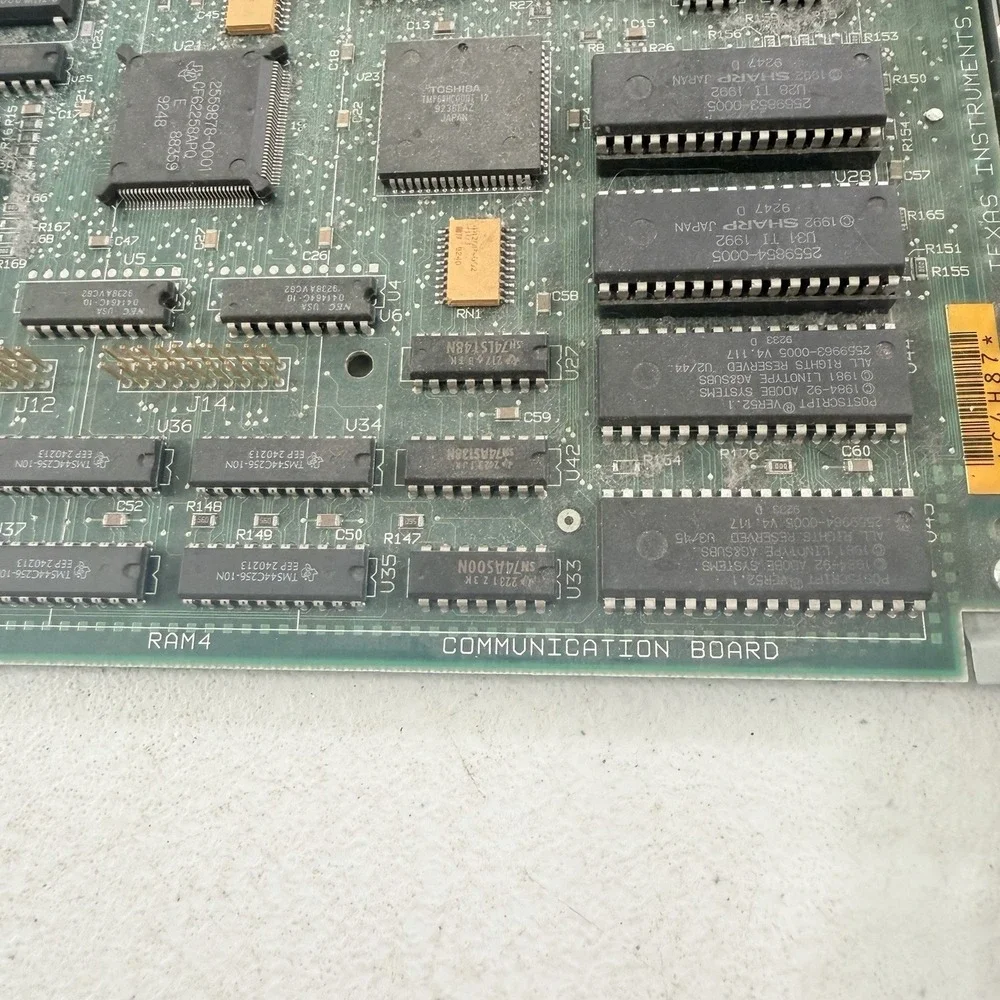 Texas Instruments System Expansion PWB 2560008 Communication Board UNTESTED